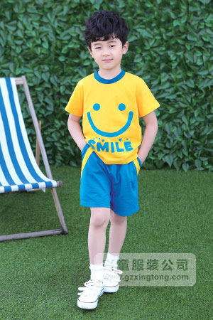 2016幼儿园园服夏季套装定做-兴童园服xt162206#