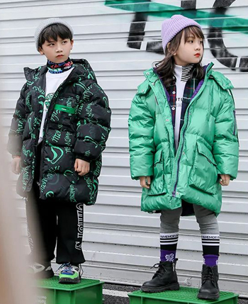 两个小朋友2021冬季新款童装