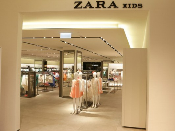 ZARA KIDS童裝品牌店鋪形象