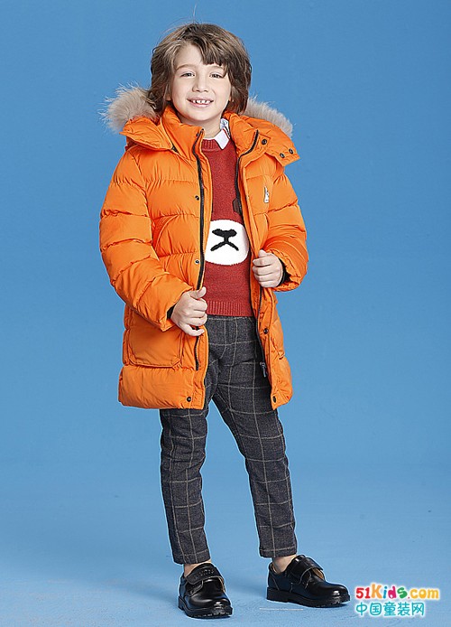 JIMINEID杰米兰帝童装，暖色调打造魅力冬时尚！