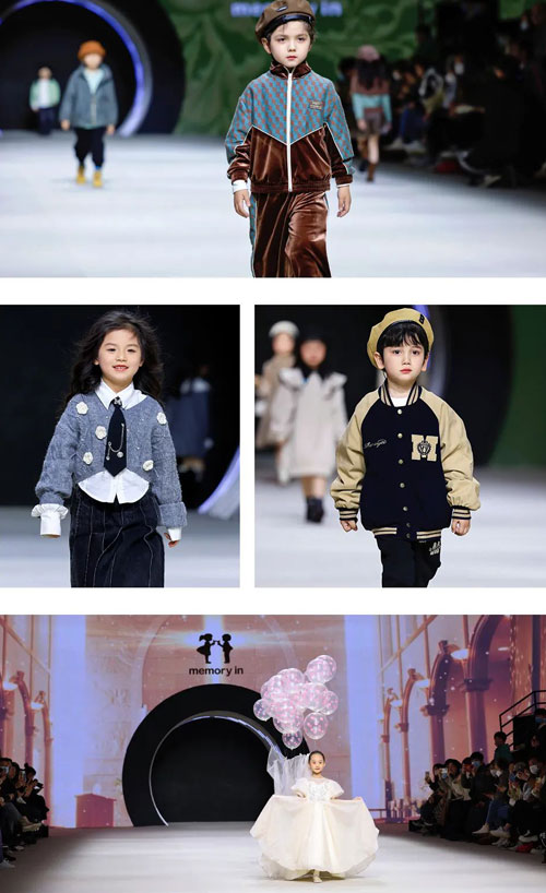 两个小朋友上海时装周幕后花絮