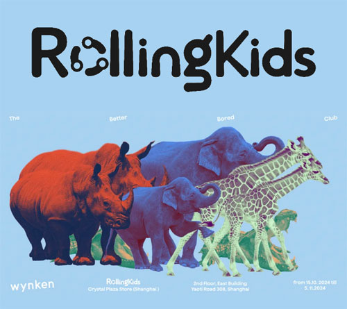 国内首次！Wynken POP-UP即将登陆RollingKids