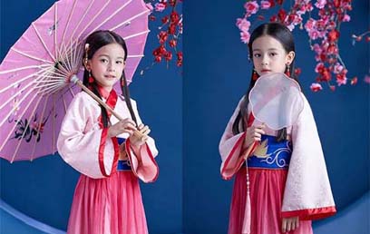 穿中國風木蘭公主裙，過有儀式感的中秋節